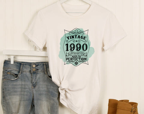 35th Birthday Sublimation Designs Bundle, 6 35th Birthday PNG Files, 35 And Fabulous PNG, Cheers To 35 Years PNG, Hello Thirty Five PNG, Vintage 1990 PNG Sublimation HappyDesignStudio 