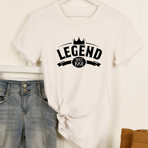 35th Birthday SVG Bundle, 6 Designs, 35th Birthday Shirt SVG, 35 And Fabulous SVG, Cheers To 35 Years SVG, Legend Since 1991 SVG, Vintage 1991 SVG SVG HappyDesignStudio 