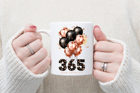 365 New Chances, New Year Sublimation Sublimation CraftLabSVG 