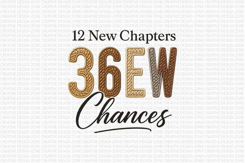 365 New Chances PNG Inspirational Quote SVG BillahCrafts 