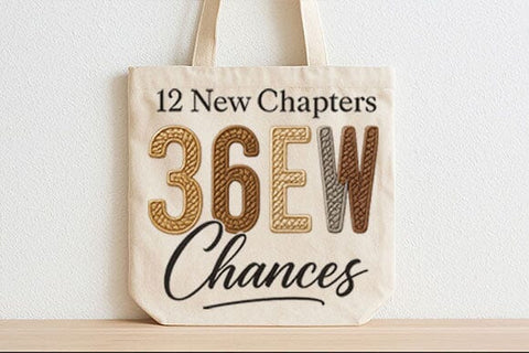 365 New Chances PNG Inspirational Quote SVG BillahCrafts 