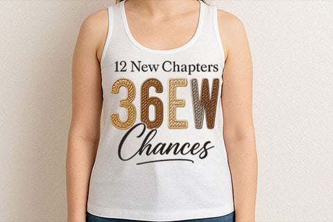 365 New Chances PNG Inspirational Quote SVG BillahCrafts 