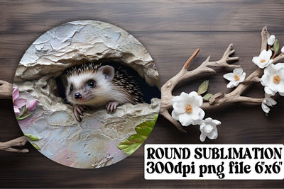 3D Animal Kingdom - Round Sublimation Magic Sublimation afrosvg 