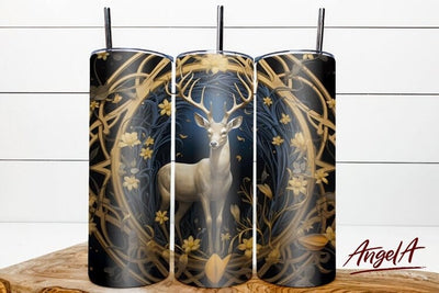 3d animal tumbler / deer tumbler / 3d sublimation deer png Sublimation Angelina Semenova 