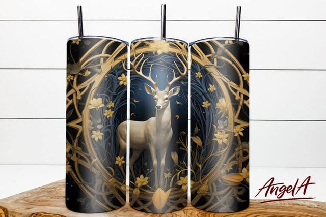3d animal tumbler / deer tumbler / 3d sublimation deer png Sublimation Angelina Semenova 