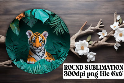 3D Animal World in Your Circle - Sublimation Wonders Sublimation afrosvg 