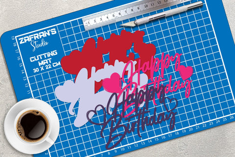 3D Birthday Layered Papercut | Birthday Cake Topper 3D Paper zafrans studio 