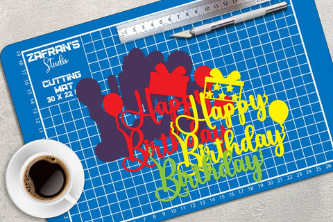 3D Birthday Layered Papercut | Birthday Cake Topper 3D Paper zafrans studio 