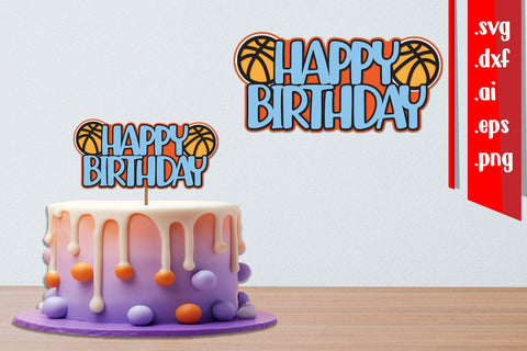 3D Birthday Layered Papercut | Birthday Cake Topper SVG zafrans studio 