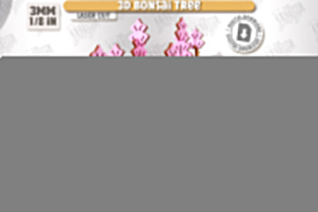 3D Bonsai Tree Laser Cut | DIY Wooden Constructor | Layout Sakura Model | Plant Pot with Bonsai Tree | CNC File SVG The T Store Design 