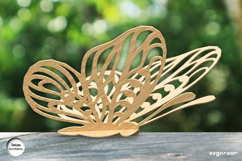 3D Butterflies Laser Cut Bundle SVG SvgOcean 