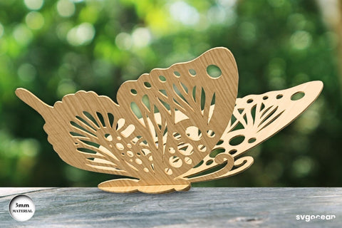3D Butterflies Laser Cut Bundle SVG SvgOcean 