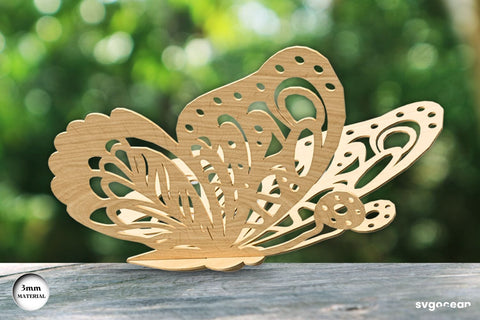 3D Butterflies Laser Cut Bundle SVG SvgOcean 