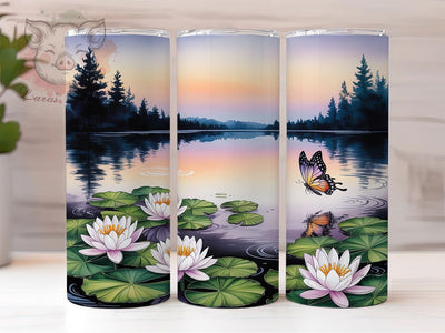3D Butterfly Seamless 20oz Tumbler, 3D Butterfly Design, 20oz Tumbler Sublimation, Butterfly PNG Wrap, Seamless Cup Design, 3D Tumbler Wrap, Digital Butterfly Sublimation Sublimation Lara' s Designs 