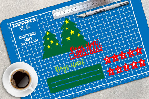 3D Christmas Countdown - Day Until Christmas SVG zafrans studio 