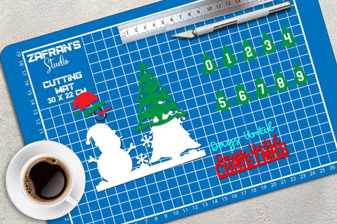 3D Christmas Countdown - Days Until Christmas SVG zafrans studio 