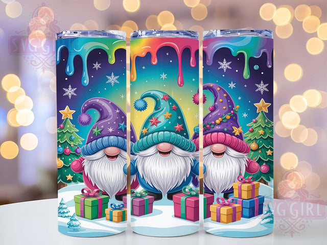 3D Christmas Gnome Holiday Tumbler, Xmas Gnome Sublimation Design, Festive Gnome Art, 20oz Holiday Tumbler, Whimsical Gnome Mug, Stylish Christmas Cup, Bold Xmas Wrap Sublimation SvggirlplusArt 