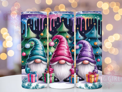 3D Christmas Gnome Holiday Tumbler, Xmas Gnome Sublimation Design, Festive Gnome Art, 20oz Holiday Tumbler, Whimsical Gnome Mug, Stylish Christmas Cup, Bold Xmas Wrap Sublimation SvggirlplusArt 