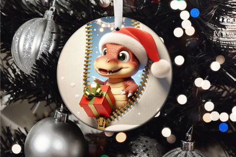 3d Christmas Ornament Bundle Smashed Wall Sublimation Sublimation OrangeBrushStudio 