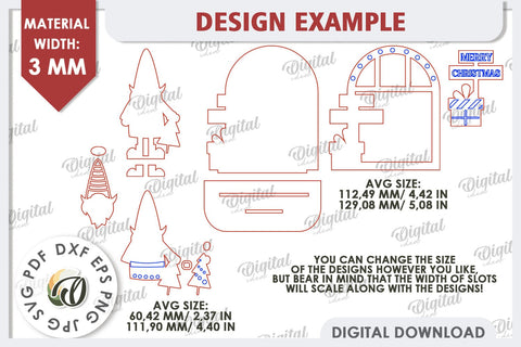 3D Christmas Penguin on the Porch Laser Cut. Christmas Decor SVG Evgenyia Guschina 