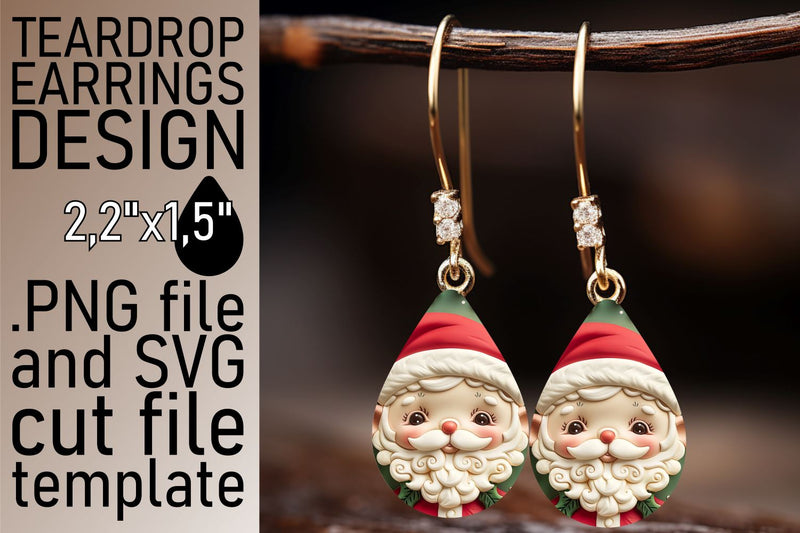 3D Christmas Santa Wrap | 20oz Tumbler Sublimation Sublimation afrosvg 