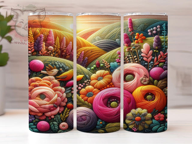3D Colorful Patchwork Quilt Tumbler, Patchwork Tumbler, Whimsical Quilt Wrap, Colorful Quilt Wrap, Vintage Quilt Wrap, Sublimation Design, Trendy Gift Idea Sublimation Lara' s Designs 