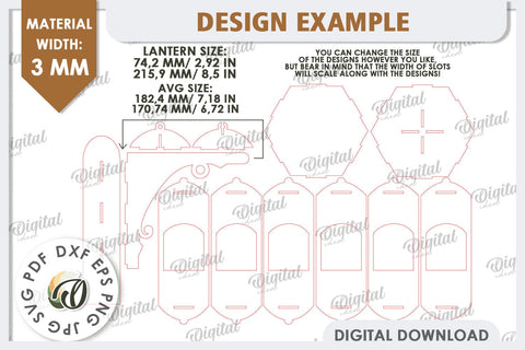 3D Decorative Wooden Wall Lamp Laser Cut. Home Decor SVG SVG Evgenyia Guschina 