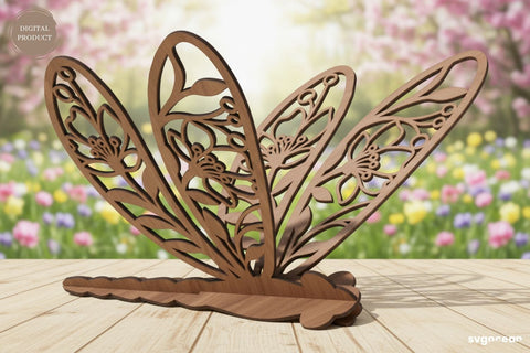 3D Dragonflies Laser Cut Bundle SVG SvgOcean 