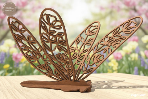 3D Dragonflies Laser Cut Bundle SVG SvgOcean 