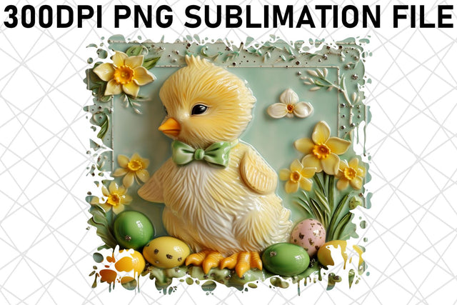 3D Easter Animal Extravaganza Sublimation Art Sublimation afrosvg 