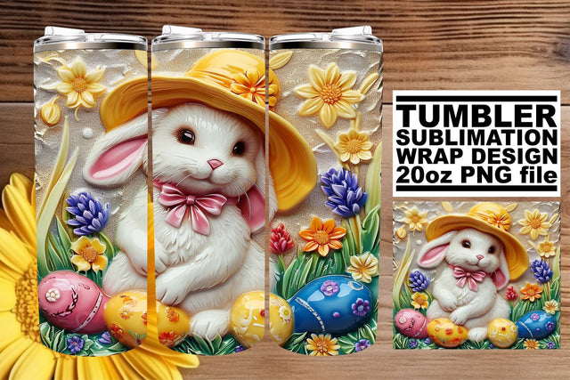 3D Easter Animal Mug Bliss Sublimation afrosvg 