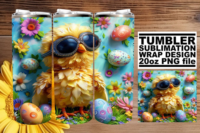 3D Easter Animal Mug Joyful Bliss Sublimation afrosvg 