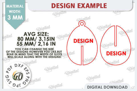 3D Easter Eggs Laser Cut Bundle. Easter Egg Ornaments SVG SVG Evgenyia Guschina 