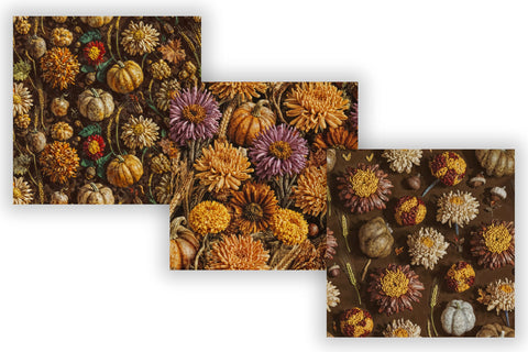 3D Fall Flower Pattern, Rustic Autumn Harvest, Digital Paper, Pumpkin Design, Pumpkin Print, Pumpkin Pattern, Fall Pumpkin, Floral Pumpkins, Pumpkin Floral, Pumpkin Art, Seamless Fall Pattern, Fall Design, 3d Pumpkins, Fall Print, Pumpkin 3d Sublimation FloridPrintables 