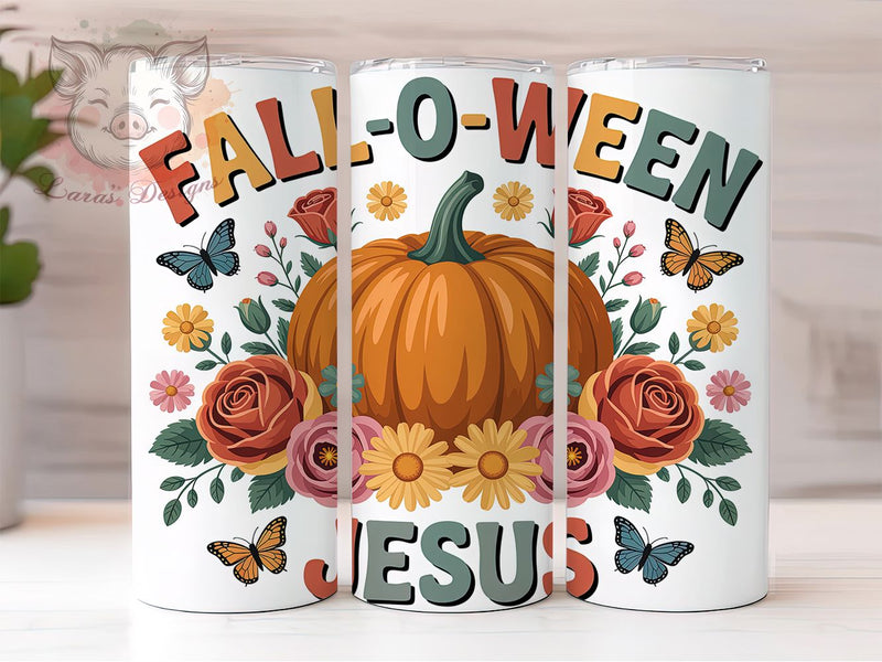 3D Fall-O-Ween Pumpkin Fall Tumbler, Fall‑O‑Ween Pumpkin Cup Wrap, 20Oz Sublimation Design, Cozy Autumn Coffee Mug, Rustic Halloween Drinkware, Pumpkin Season Gift, Harvest Time Tumbler Sublimation Lara' s Designs 