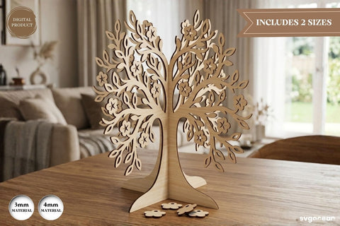 3D Family Tree Stand SVG Bundle SVG SvgOcean 