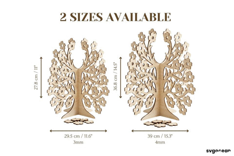 3D Family Tree Stand SVG Bundle SVG SvgOcean 