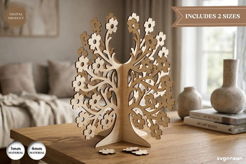 3D Family Tree Stand SVG Bundle SVG SvgOcean 