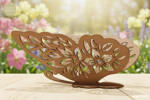 3D Floral Butterflies SVG Bundle SVG SvgOcean 