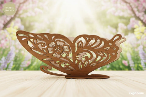 3D Floral Butterflies SVG Bundle SVG SvgOcean 