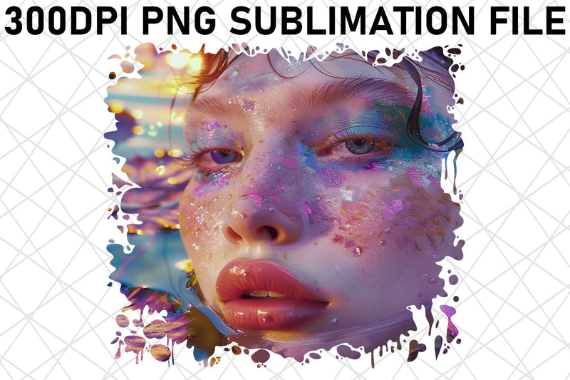 3D Floral Pattern African American Sublimation afrosvg 