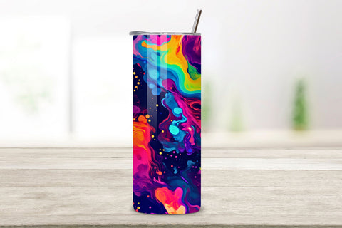 3D Galactic Burst Tumbler Wrap | Sublimation PNG design Sublimation FloridPrintables 