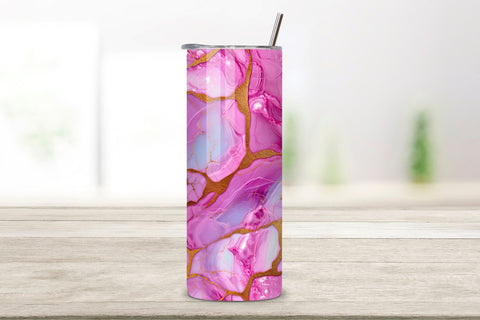 3D Gold Marble Tumbler Wrap | Seamless Tumbler Wrap Sublimation FloridPrintables 