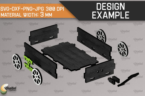 3D Halloween carts Laser Cut Bundle. Spooky decor SVG SVG Evgenyia Guschina 