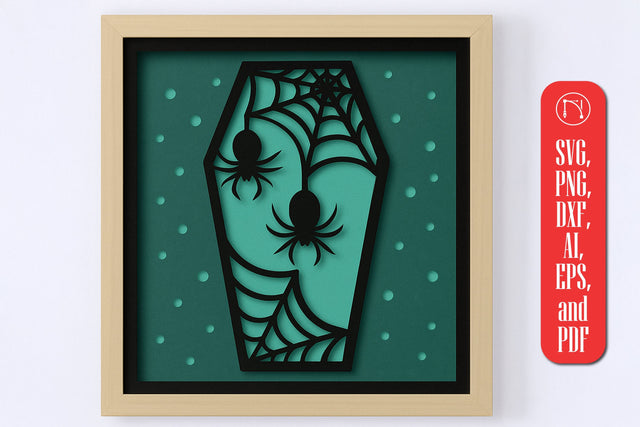 3D Halloween Shadow Box SVG SVG MD JOYNAL ABDIN 