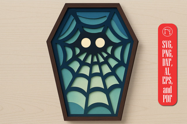 3D Halloween Shadow Box SVG SVG MD JOYNAL ABDIN 