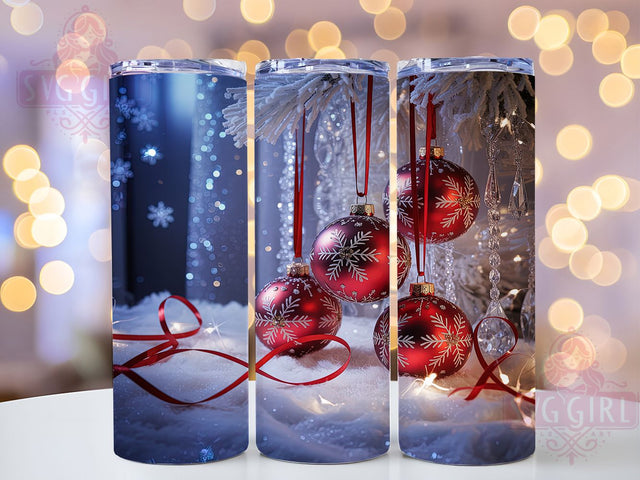3D Happy Holidays Christmas Tumbler, Happy Holidays Sublimation Design, Festive Holiday Cup Art, 20oz Xmas Tumbler, Whimsical Holiday Mug, Stylish Christmas Cup, Cozy Holiday Wrap Sublimation SvggirlplusArt 