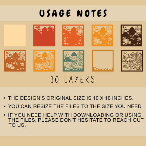 3D Highland Cow Fall Shadow Box SVG, Autumn Farm Scene Layered Papercut, Pumpkin Barn Truck Paper Craft, Thanksgiving Decor SVG SVG HappyDesignStudio 