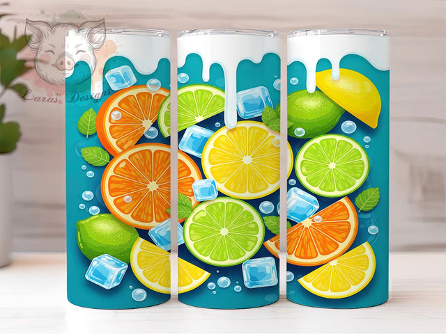 3D Inflated Cocktail Party Tumbler, Inflated Puff Drinkware, 20Oz Sublimation Wrap, Cocktail Cup Sublimation, Party Cocktail Drinkware, Summer Party Tumbler, Inflatable Cup Design Sublimation Lara' s Designs 