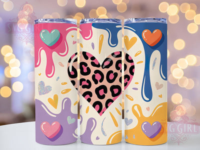 3D Inflated Heart Tumbler, Heart Hole Wall Wrap, Romantic 3D Cup, 20oz Sublimation Wrap, Stylish Valentine Design Tumbler, Artistic Inflated Heart Cup, Whimsical Love Theme Wrap Sublimation SvggirlplusArt 